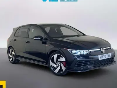 Used VW Golf VII GTI Clubsport 300 HP (220 kW) 2021 Black Hatchback