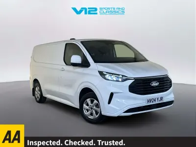 Used Ford Transit Custom Limited 136 HP (100 kW) 2024 White Van