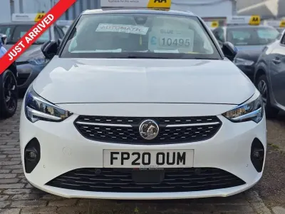 Second-hand Vauxhall Corsa Ultimate 100 CP (73 kW) 2020 Alb Hatchback