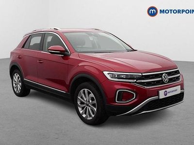 Red Used 2022 VW T-Roc Style SUV | £18,299 (Fair price)