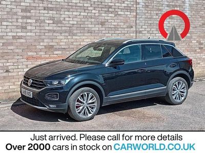 Used VW T-Roc SEL 150 HP (110 kW) 2019 Black SUV