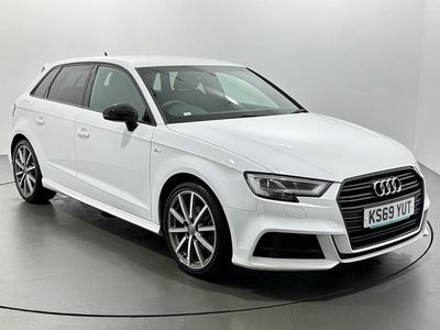 White Used 2019 Audi A3 Black Edition Hatchback | £16,356 (Fair price)
