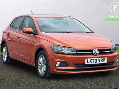 Used VW Polo SE 80 HP (58 kW) 2020 Orange Hatchback