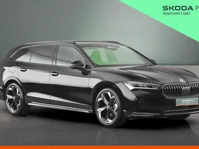New Skoda Superb SportLine 110 HP (80 kW) 2026 Midnight black metallic Estate