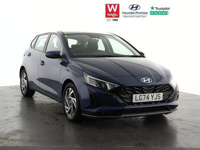 Blue Used 2024 Hyundai i20 Advanced Hatchback | £17,899 (Fair price)