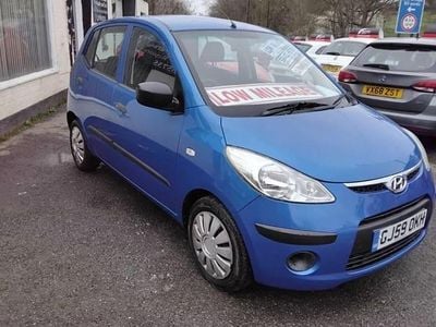 Used Hyundai i10 Classic 2009 Blue Hatchback