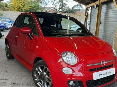 Red Used 2014 Fiat 500 S Hatchback | £4,795 (Fair price)