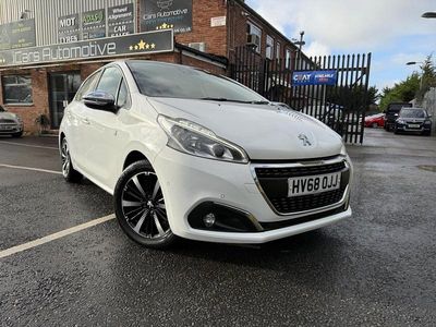 White Used 2018 Peugeot 208 S Hatchback | £6,250 (Fair price)