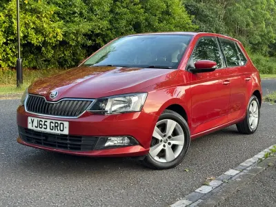 Used Skoda Fabia SE 2016 Red Hatchback