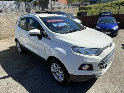 Begagnad Ford Ecosport Titanium 2015 Vit SUV
