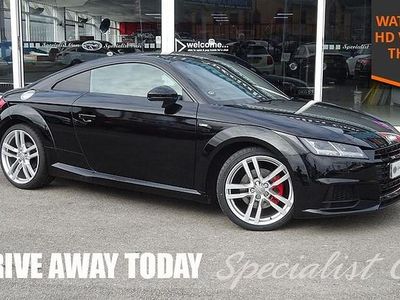 Black Used 2017 Audi TT S-Line Coupe | £14,500 (A bit pricey)