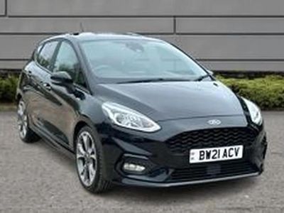 Used Ford Fiesta ST-Line X 123 HP (90 kW) 2021 Black Hatchback