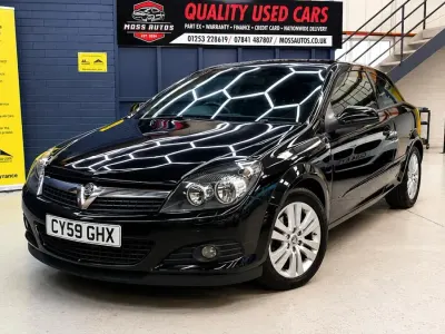 Used Vauxhall Astra Sport 140 HP (102 kW) 2009 Black Hatchback