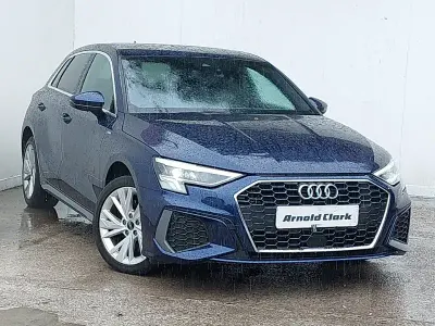 Used Audi A3 e-tron S-Line 204 HP (150 kW) 2022 Blue Hatchback
