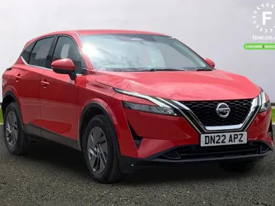 Used Nissan Qashqai Acenta Premium 2022 Red SUV
