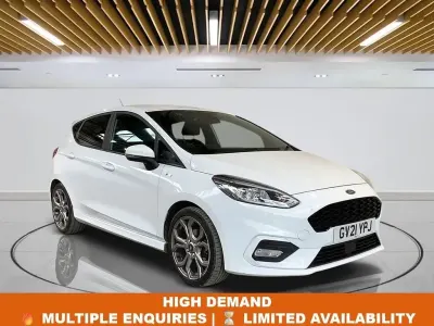Second-hand Ford Fiesta ST-Line 95 CP (69 kW) 2021 Alb Hatchback
