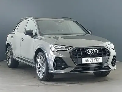Used Audi Q3 Black Edition 150 HP (110 kW) 2021 Grey SUV