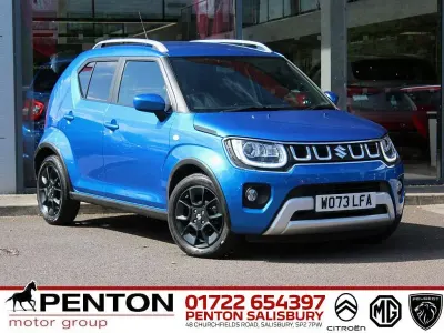 Used Suzuki Ignis SZ-T 91 HP (66 kW) 2024 Blue SUV