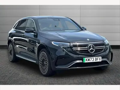 Used Mercedes EQC400 AMG Line Premium 300 kW (408 HP) 2023 Black SUV