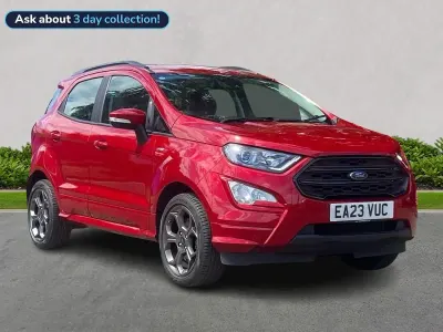 Used Ford Ecosport ST-Line 125 HP (91 kW) 2023 Red SUV