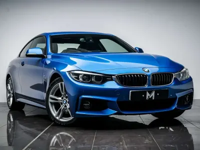 Used BMW 420 M Sport 190 HP (139 kW) 2017 Blue Coupe