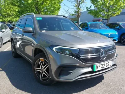 Begagnad Mercedes EQB350 AMG line 214 kW (292 HK) 2022 Grå SUV