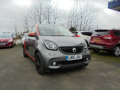Used Smart ForFour Edition #1 71 HP (52 kW) 2015 Grey Hatchback