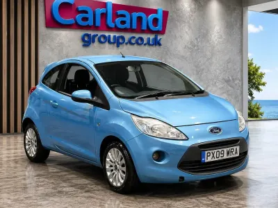 Used Ford Ka Zetec 75 HP (55 kW) 2009 Blue Hatchback