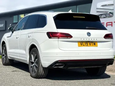 Used VW Touareg R-line 2019 White SUV