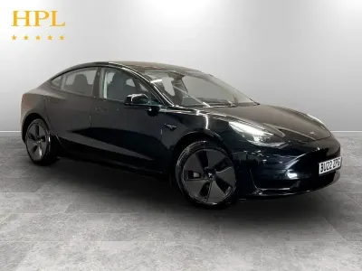 Used Tesla Model 3 Standard Range Plus 208 kW (283 HP) 2022 Black Sedan