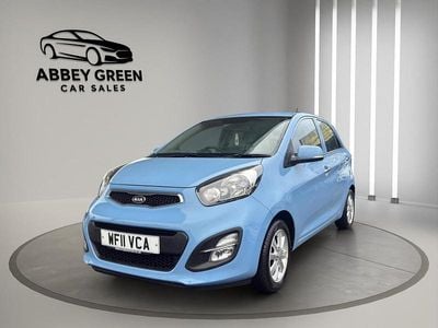 Used Kia Picanto 2011 Blue Hatchback