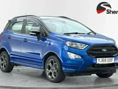 Used Ford Ecosport ST-Line 125 HP (91 kW) 2019 Blue SUV