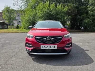 Used Vauxhall Grandland X Sport 130 HP (95 kW) 2019 Red SUV