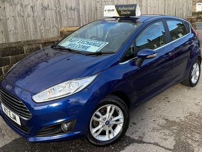 Blue Used 2016 Ford Fiesta Zetec Hatchback | £2,495 (Good price)