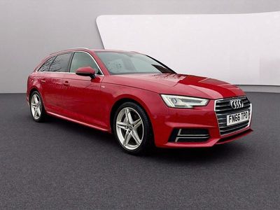 Used Audi A4 S-Line 190 HP (139 kW) 2016 Red Estate