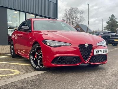 Used Alfa Romeo Giulia Saloon Veloce 280 HP (205 kW) 2024 Red Sedan
