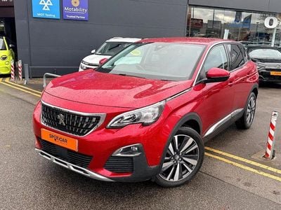 Red Used 2017 Peugeot 3008 Allure SUV | £9,820 (Fair price)