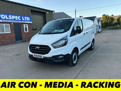 Used Ford Transit Custom S 105 HP (77 kW) 2021 White Van