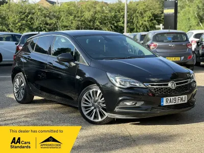 Used Vauxhall Astra 150 HP (110 kW) 2019 Black Hatchback