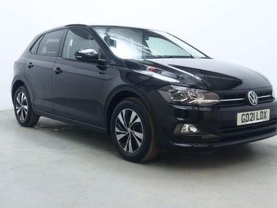 Used VW Polo Match 95 HP (69 kW) 2021 Black Hatchback