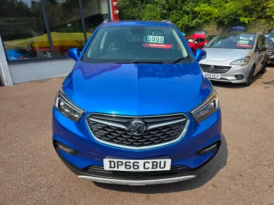 Used Vauxhall Mokka X Active 115 HP (84 kW) 2016 Blue SUV