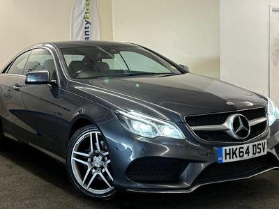 Grey Used 2014 Mercedes E220 AMG line Coupe | £7,795 (Fair price)