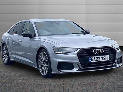 Used Audi A6 Black Edition 204 HP (150 kW) 2023 Silver Sedan