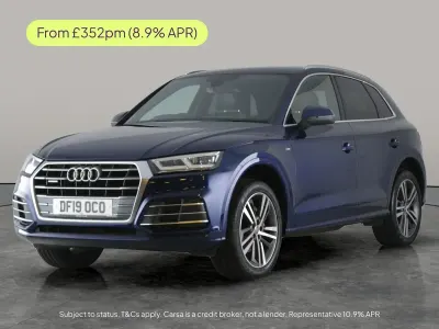 Używany Audi Q5 S-Line 190 KM (139 kW) 2019 Niebieski SUV