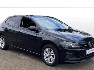 Used VW Polo SE 65 HP (47 kW) 2018 Black Hatchback