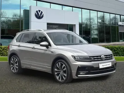 Used VW Tiguan R-line 150 HP (110 kW) 2020 Silver SUV