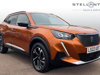 Orange Used 2022 Peugeot 2008 Allure Premium SUV | £13,877 (Fair price)