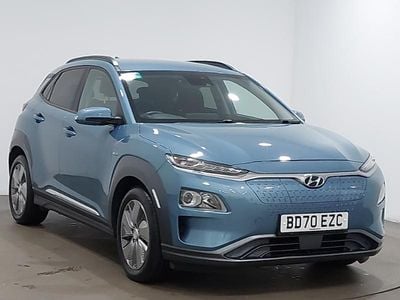 Blue Used 2020 Hyundai Kona Premium SUV | £14,498 (Fair price)