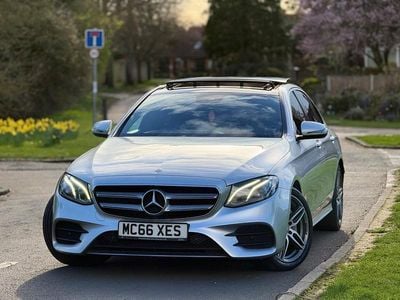 Used Mercedes E220 AMG Line Premium 2017 Silver Sedan