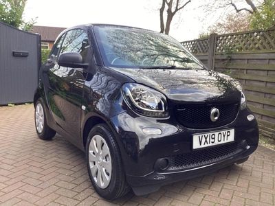 Used Smart ForTwo Coupé Pure 71 HP (52 kW) 2019 Black Coupe